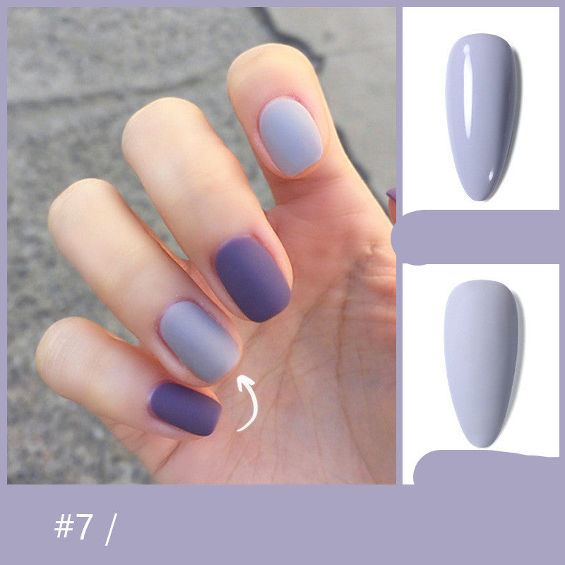 JMT-576714 48-Color Rubber Nail Polish Glue Set - 10ml for Professional Use