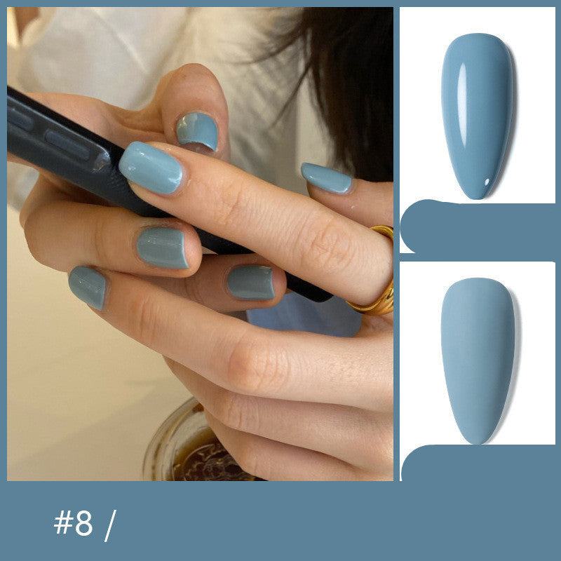 JMT-576714 48-Color Rubber Nail Polish Glue Set - 10ml for Professional Use