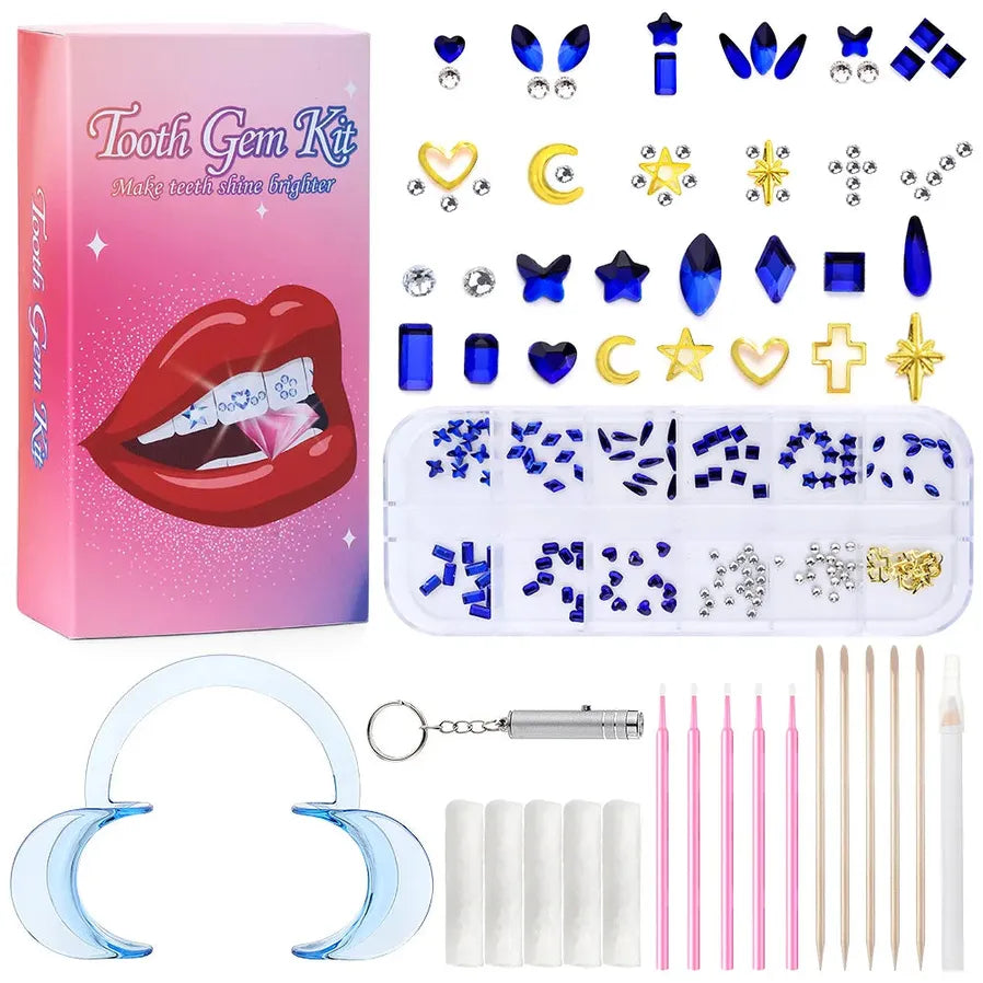 JMT-576778 Gold Tooth Gem Kit for Professional Tooth Decoration