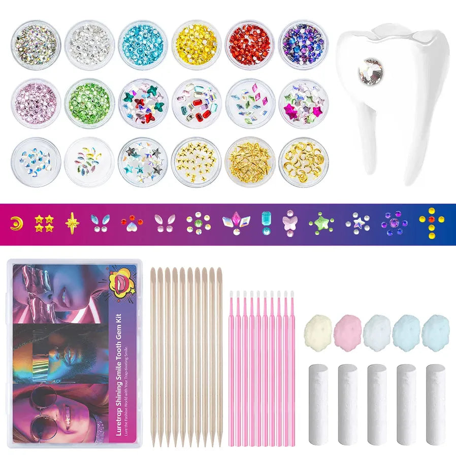 JMT-576778 Gold Tooth Gem Kit for Professional Tooth Decoration
