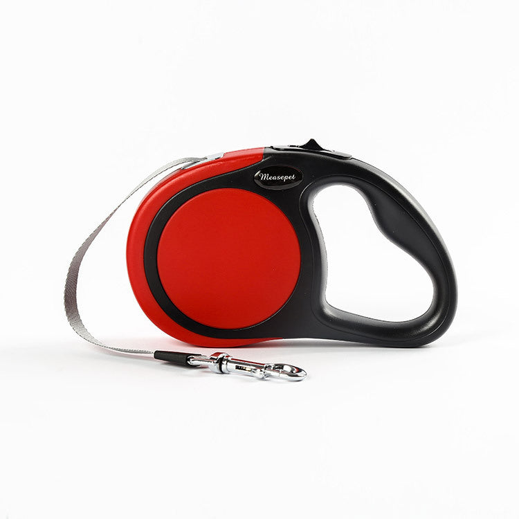 JMT-576906 Automatic Retractable Dog Leash with Adjustable Flat Rope – 3m & 5m Length Options in Multiple Colors