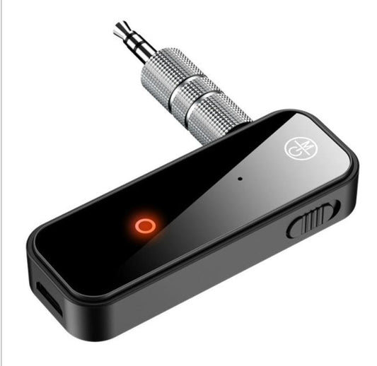 JMT-577098 Bluetooth 5.0 Audio Adapter for 3.5mm AUX - Receiver for Car, Computer, TV, Projector
