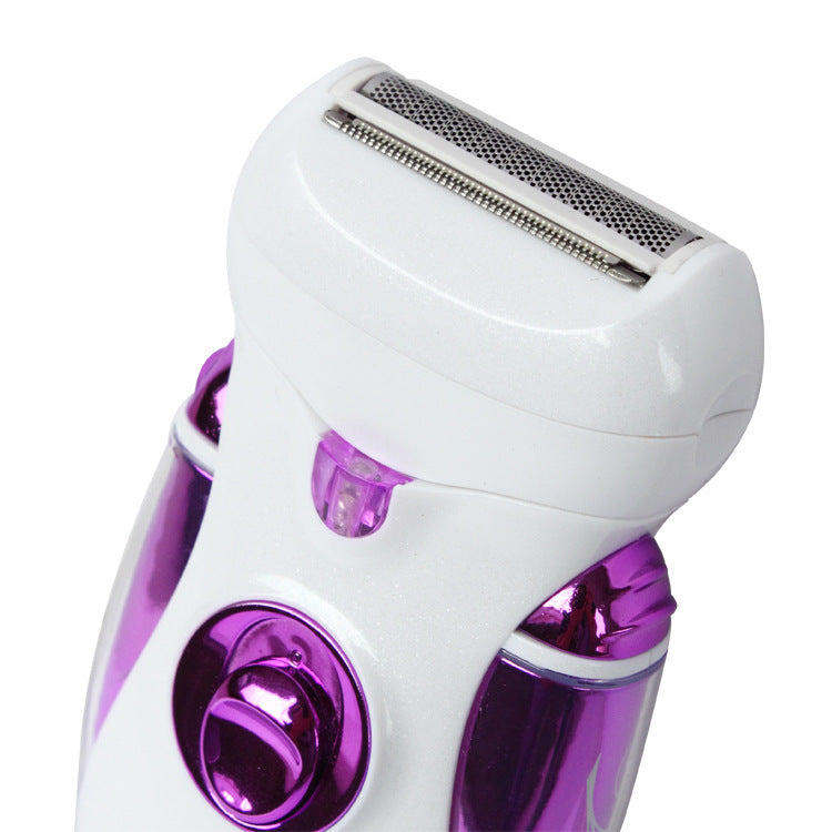JMT-577546 4-in-1 Rechargeable Electric Foot Grinder and Hair Clipper Set with Accessories