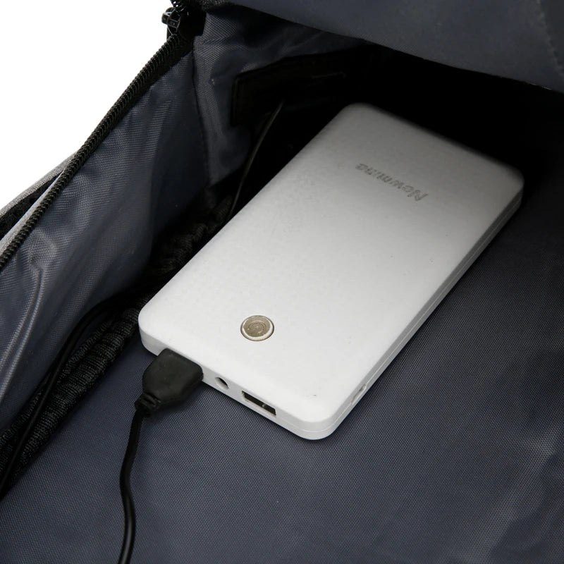 JMT-577738 Waterproof Laptop Backpack with USB Charging Port for Business and Outdoor Use