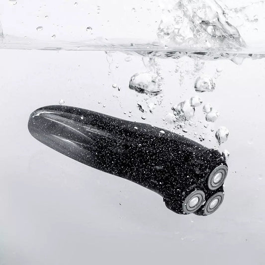 JMT-577802 3D Floating Shaver with Washable Blade, Type-C Charging, Intelligent Anti-Clip Technology, 90 Minutes Run Time
