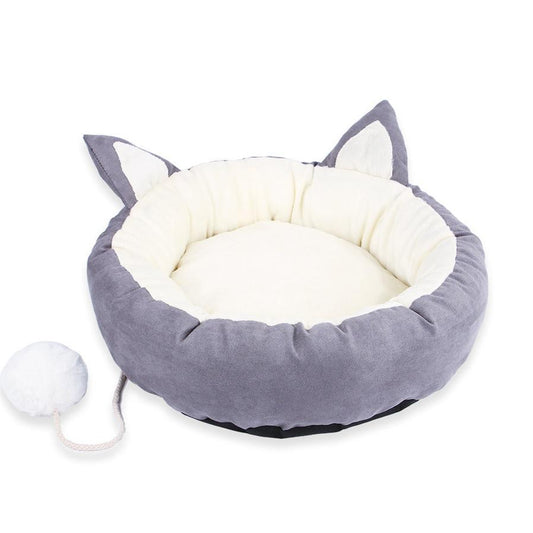JMT-577866 Cozy Deerskin Velvet Pet Nest for Small and Medium Pets