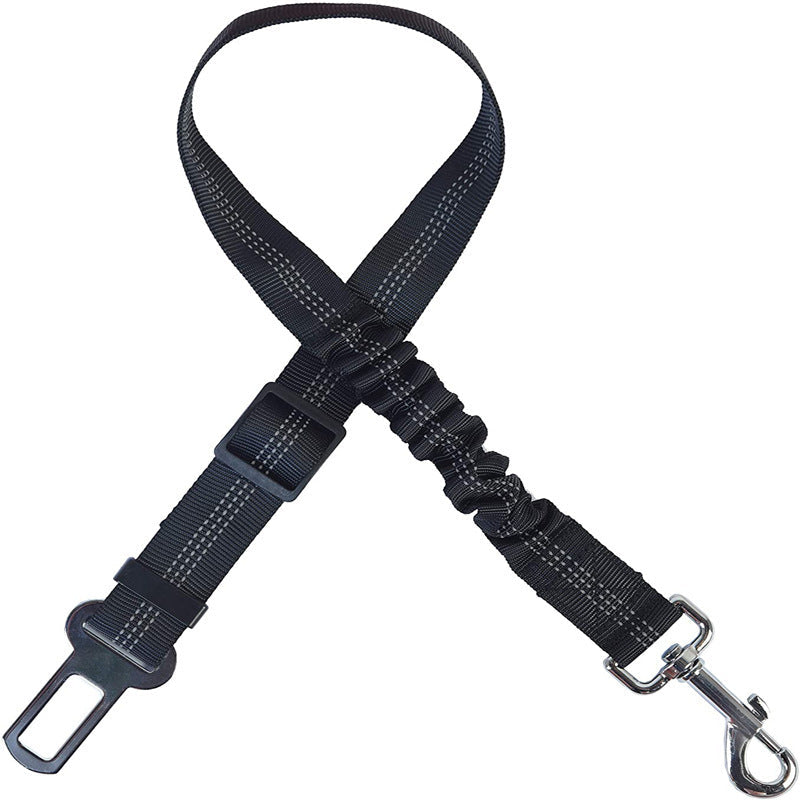 JMT-578058 Adjustable Nylon Dog Car Seat Belt - Towing Rope for Safety in Vehicles