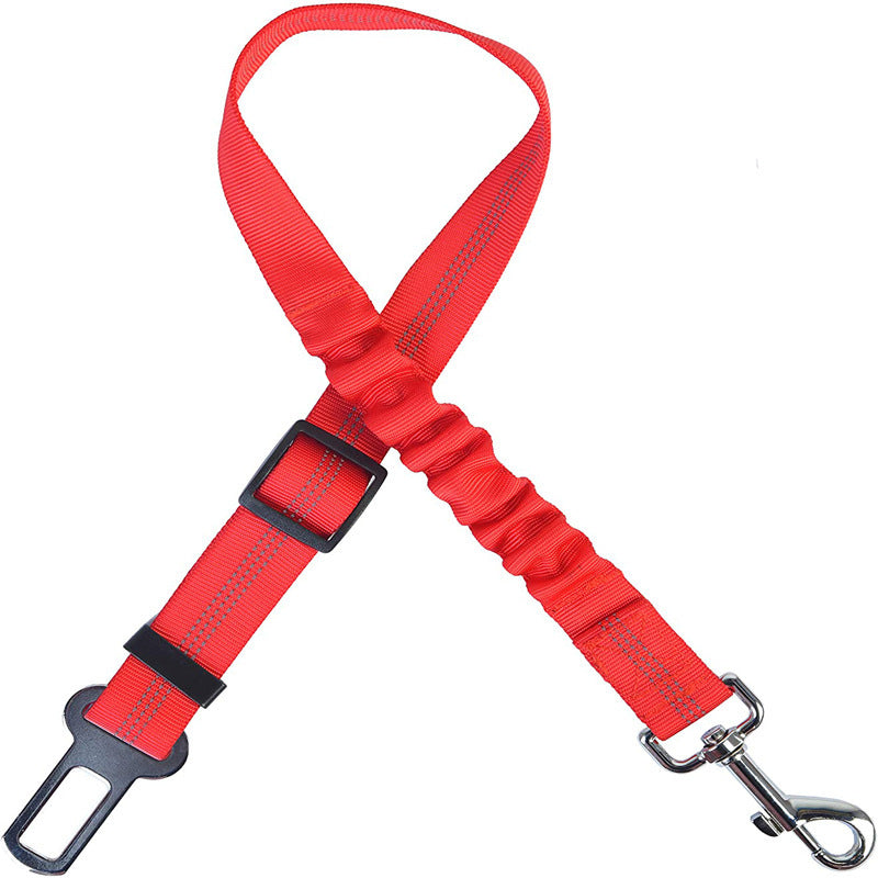 JMT-578058 Adjustable Nylon Dog Car Seat Belt - Towing Rope for Safety in Vehicles