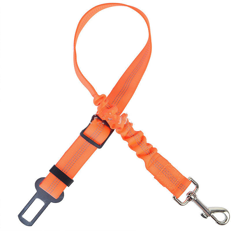 JMT-578058 Adjustable Nylon Dog Car Seat Belt - Towing Rope for Safety in Vehicles