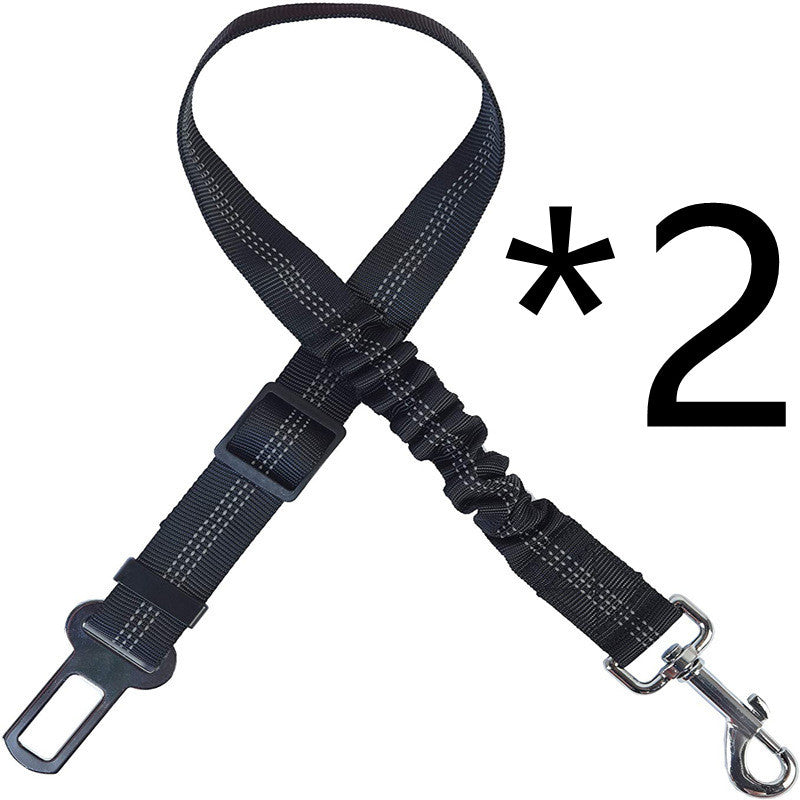 JMT-578058 Adjustable Nylon Dog Car Seat Belt - Towing Rope for Safety in Vehicles