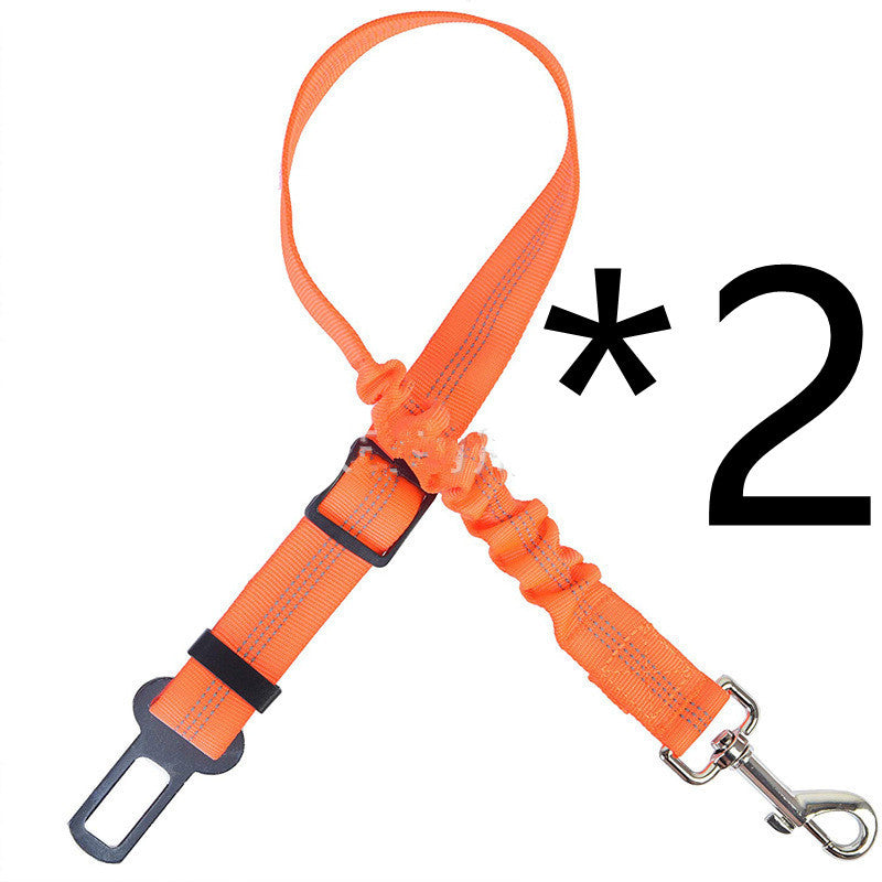 JMT-578058 Adjustable Nylon Dog Car Seat Belt - Towing Rope for Safety in Vehicles