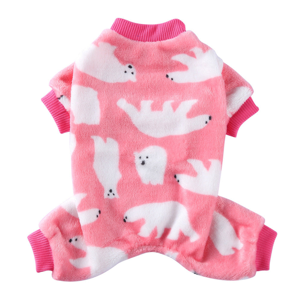 JMT-578186 Cozy Polyester Plush Dog Apparel for Comfort and Style