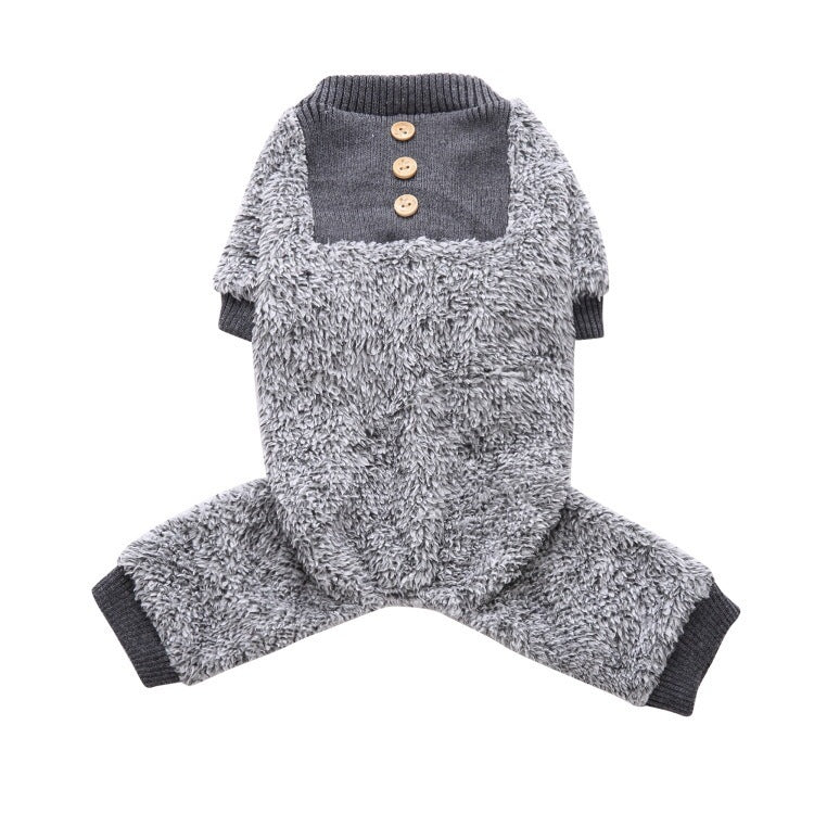 JMT-578186 Cozy Polyester Plush Dog Apparel for Comfort and Style
