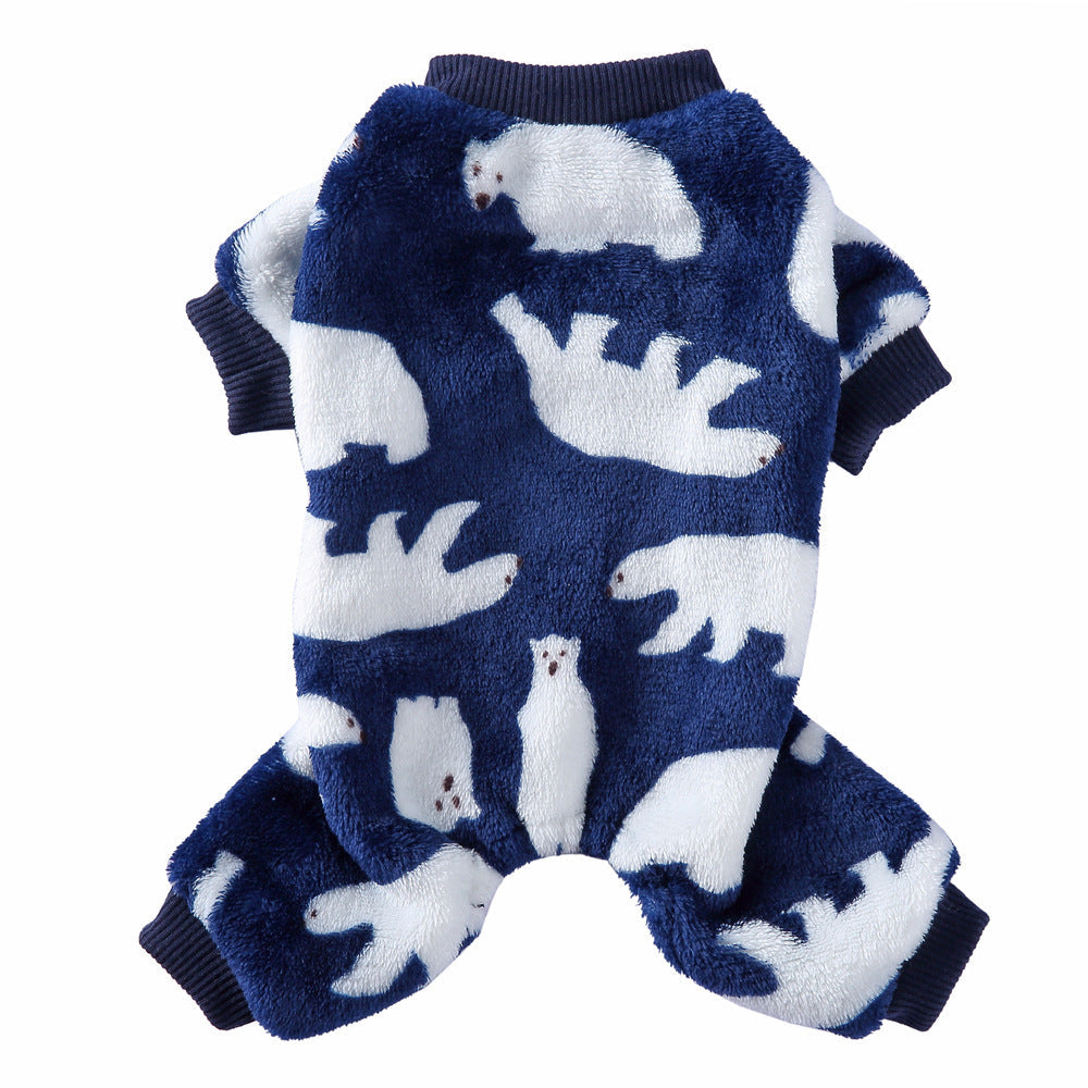 JMT-578186 Cozy Polyester Plush Dog Apparel for Comfort and Style