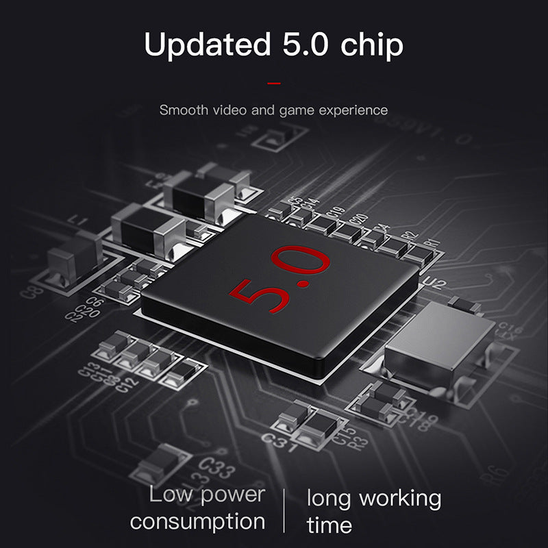 JMT-578698 Wireless Bluetooth Neck-Mounted Stereo Headset with Voice Control and Call Function