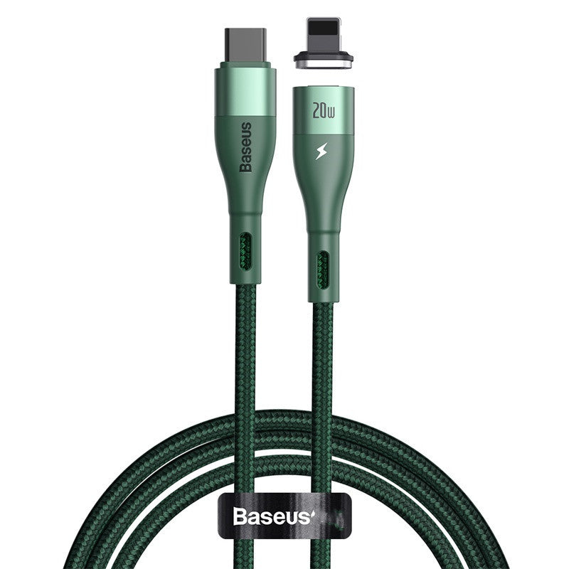 JMT-578890 Magnetic Fast Charging Data Cable for iPhone 12 - 1m Zinc Connector Compatible with All Models