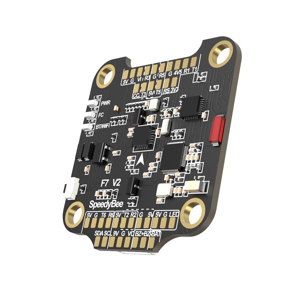 JMT-578890 SpeedyBee F7V2 Flight Controller with Built-in 5A 4-in-1 ESC for Racing Drones