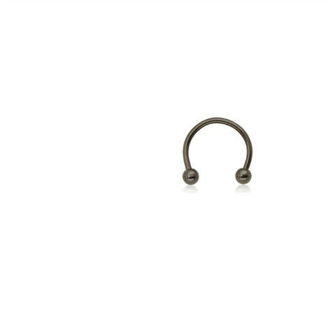 JMT-579146 Titanium C-Type Hypoallergenic Clip-On Nose and Lip Rings