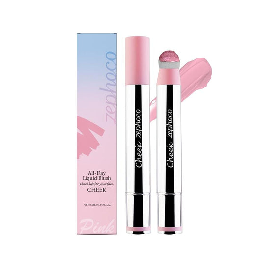 JMT-579978 All-Day Liquid Blush with Silica and Mica, 1.8x1.8x12.4cm