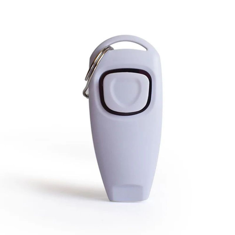 JMT-580234 Dog Training Clicker and Whistle Combo with Key Ring for Effective Puppy Training