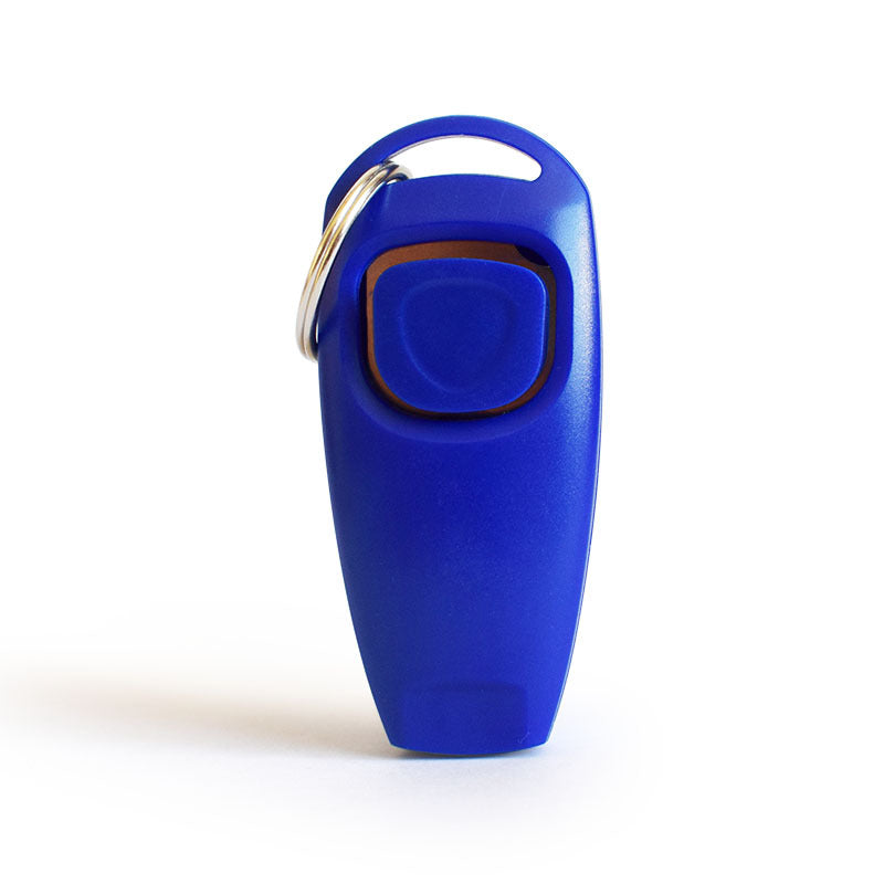 JMT-580234 Dog Training Clicker and Whistle Combo with Key Ring for Effective Puppy Training