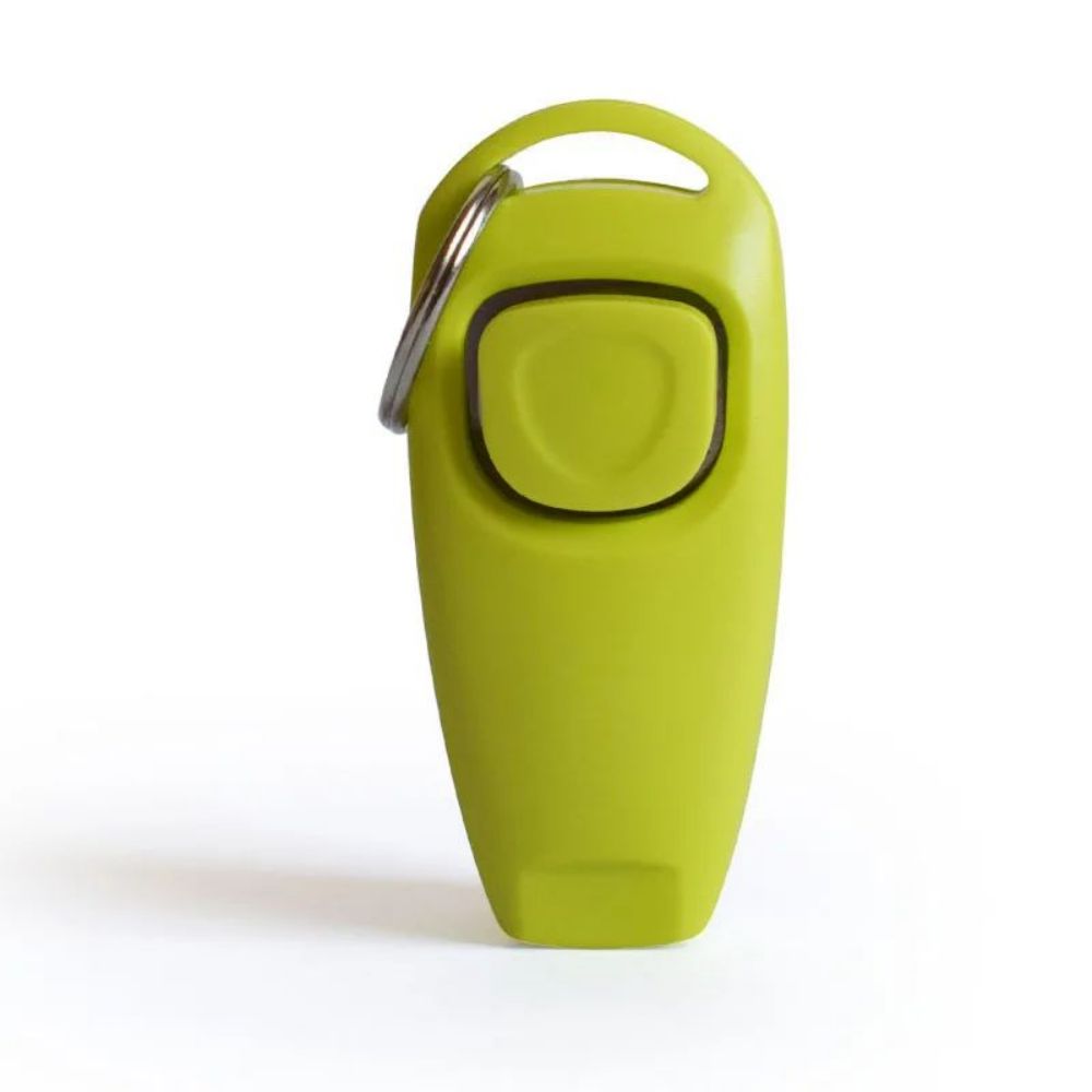 JMT-580234 Dog Training Clicker and Whistle Combo with Key Ring for Effective Puppy Training