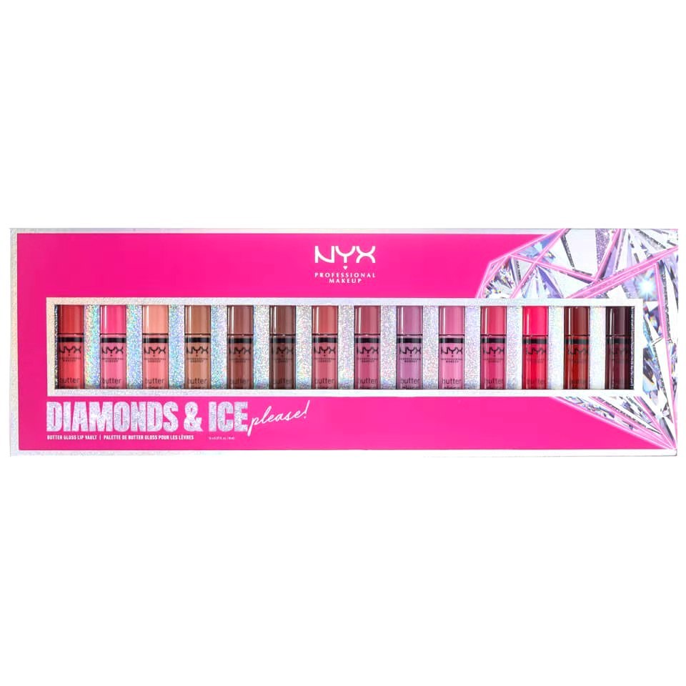 JMT-580298 NYX Butter Gloss Lip Glaze - Variety of Shades for a Natural Finish
