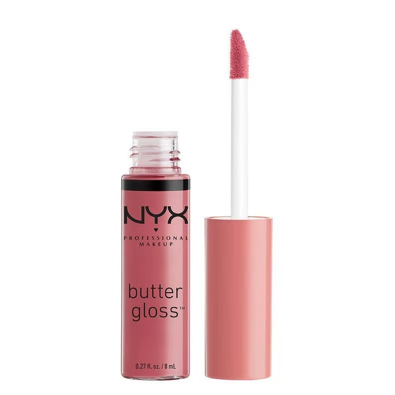 JMT-580298 NYX Butter Gloss Lip Glaze - Variety of Shades for a Natural Finish