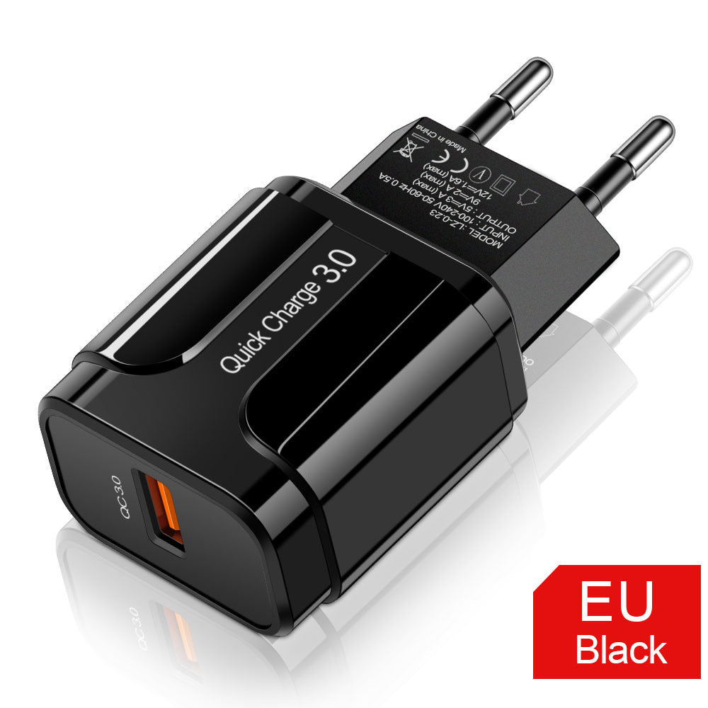 JMT-580554 Universal Travel Wall Charger with USB Interface, 3000mA Output, Available in Multiple Colors