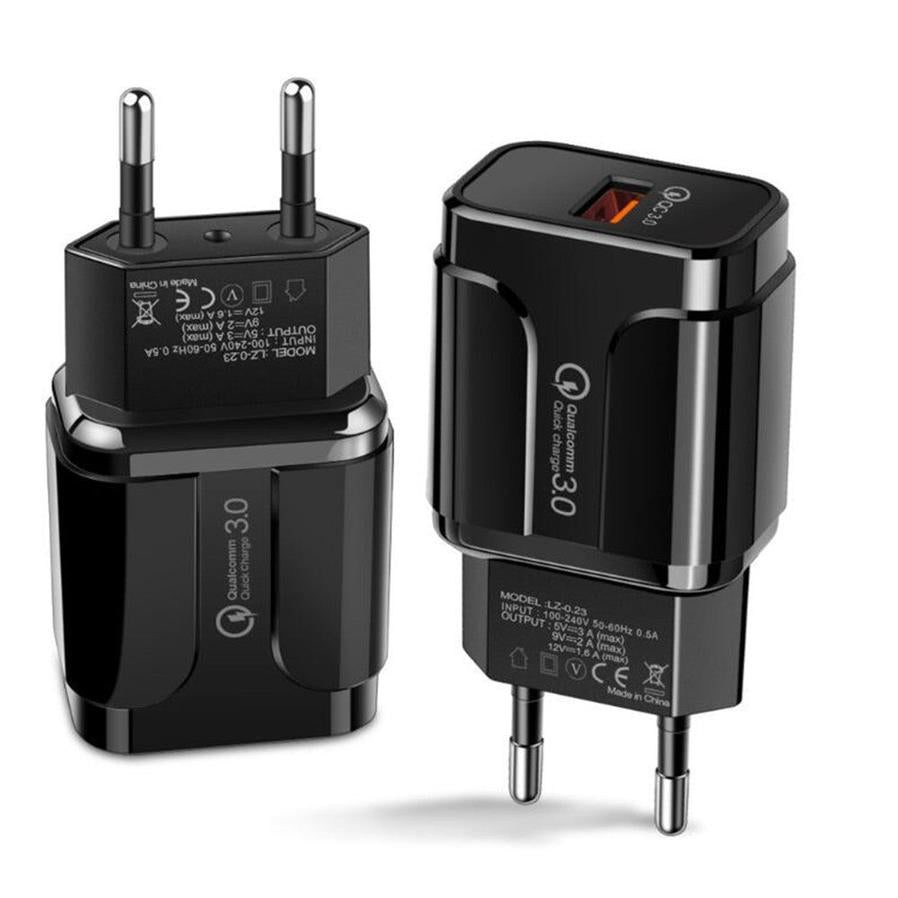 JMT-580554 Universal Travel Wall Charger with USB Interface, 3000mA Output, Available in Multiple Colors