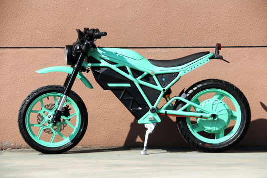 JMT-580618 Electric Dirt Bike for Adults - 2500W Motor, 72V 28AH Battery, Enduro Style , Top Speed 27.9 mph