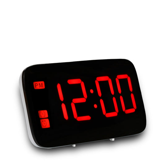 JMT-580682 Large LCD Display LED Alarm Clock with Snooze and Multiple Functions