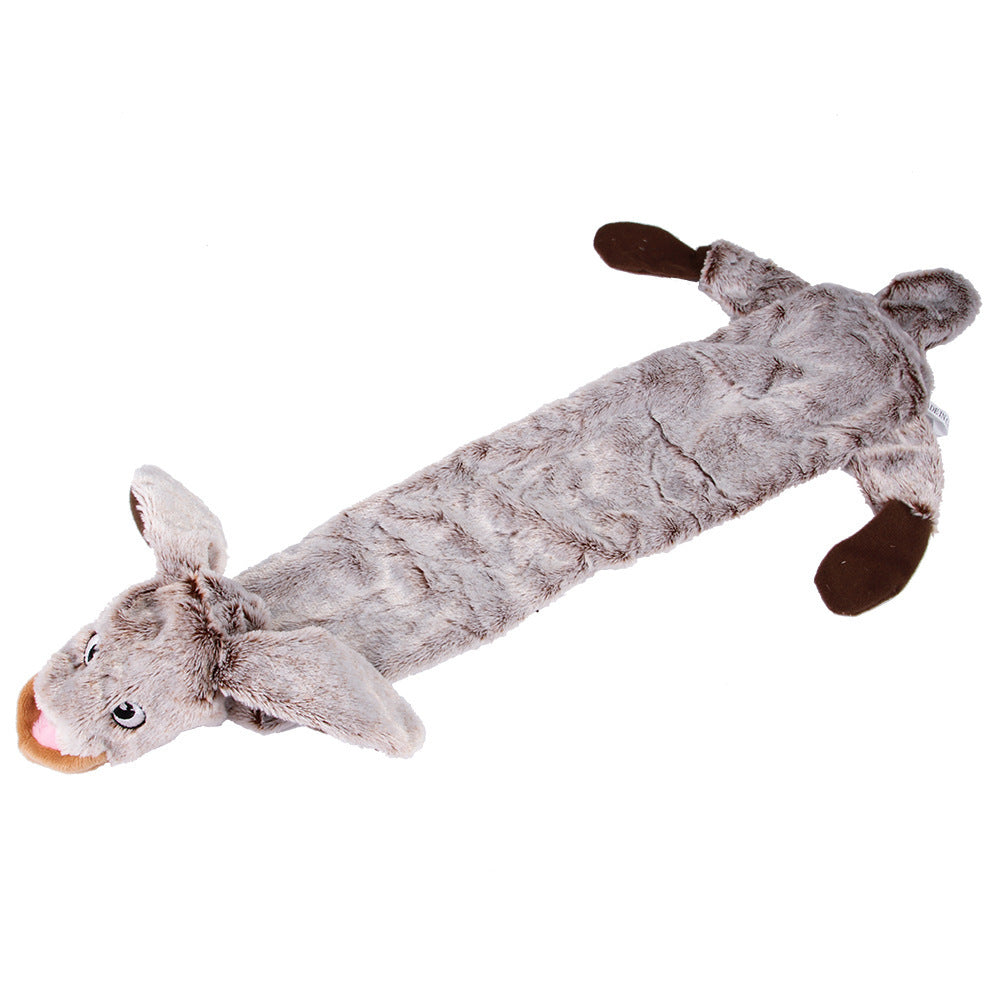 JMT-580682 Stuffed Squeaky Plush Animal Toy for Pets - Available in Various Animal Shapes