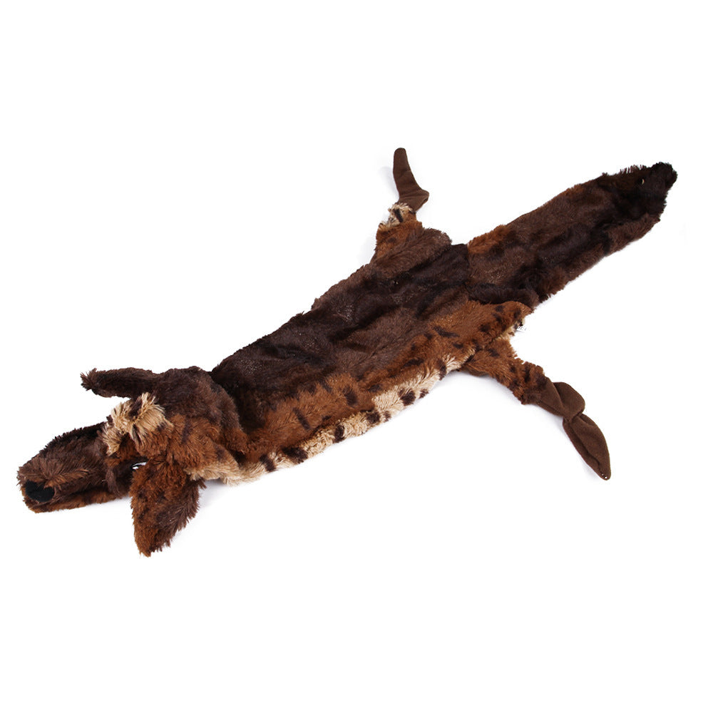 JMT-580682 Stuffed Squeaky Plush Animal Toy for Pets - Available in Various Animal Shapes