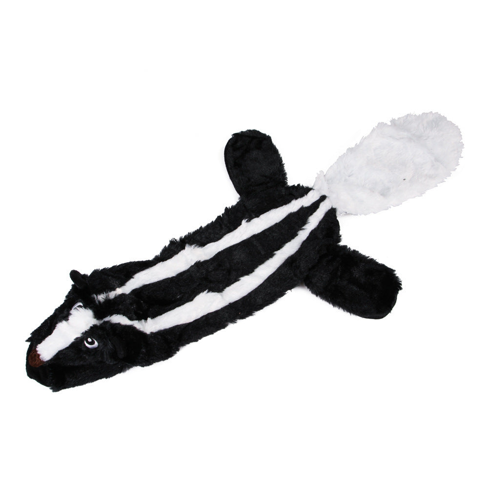 JMT-580682 Stuffed Squeaky Plush Animal Toy for Pets - Available in Various Animal Shapes