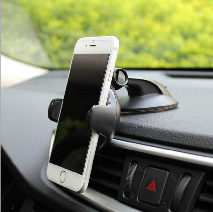 JMT-580874 Universal Suction Cup Car Phone Holder for Dashboard, Windshield, and Home Use
