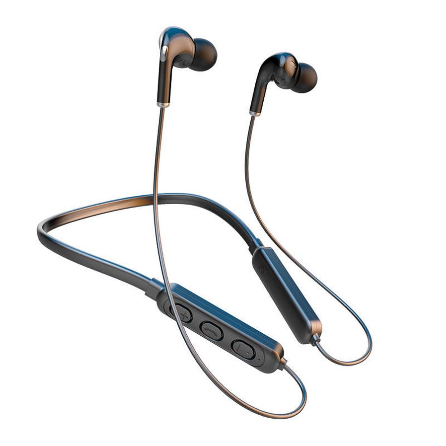 JMT-581002 Bluetooth Neck-Hanging Stereo Headset with Multi-Point Connection and Voice Control