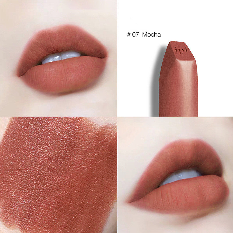 JMT-581130 Soft Velvet Matte White Lipstick - Rich Color with Beeswax Ingredients