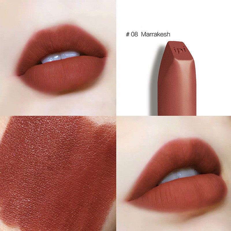 JMT-581130 Soft Velvet Matte White Lipstick - Rich Color with Beeswax Ingredients