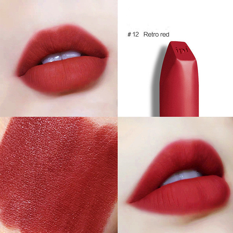 JMT-581130 Soft Velvet Matte White Lipstick - Rich Color with Beeswax Ingredients