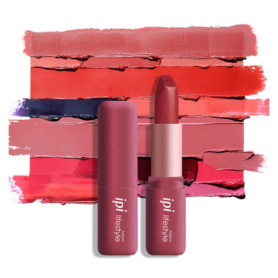 JMT-581130 Soft Velvet Matte White Lipstick - Rich Color with Beeswax Ingredients
