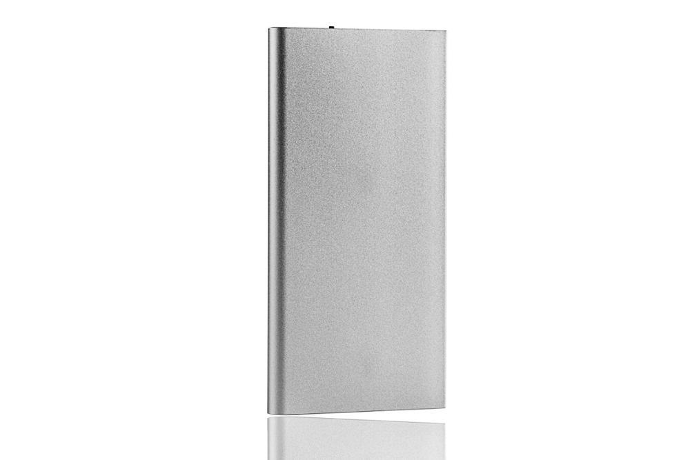 JMT-581194 Multi-Interface Power Bank with Polymer Lithium-Ion Battery and Alloy Shell, 150x76x9.8 mm