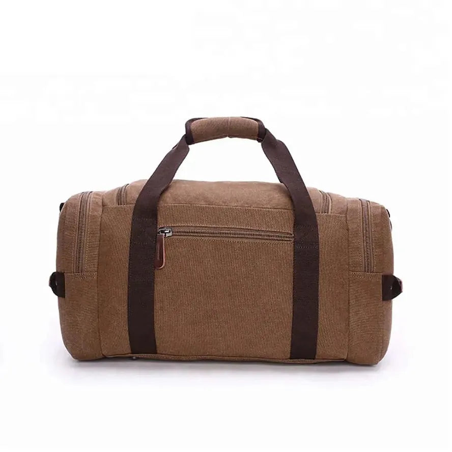 JMT-581258 Versatile Canvas Travel Hand Bag - High Capacity Waterproof Crossbody Duffel Bag