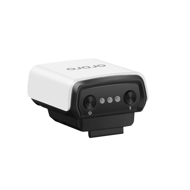 JMT-581386 Compact Mini Top Flashlight with Adjustable Brightness and Universal Hot Shoe Interface