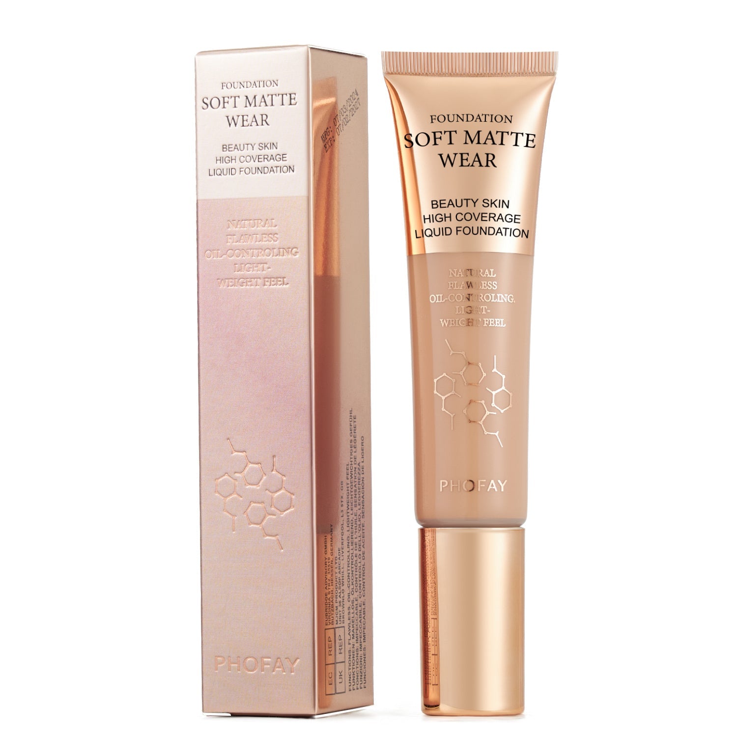 JMT-581450 Full Coverage Lightweight Foundation for Flawless Oil Control and Easy Application