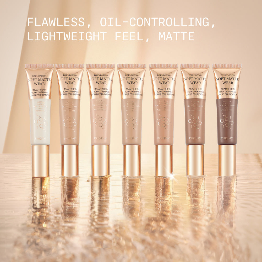 JMT-581450 Full Coverage Lightweight Foundation for Flawless Oil Control and Easy Application