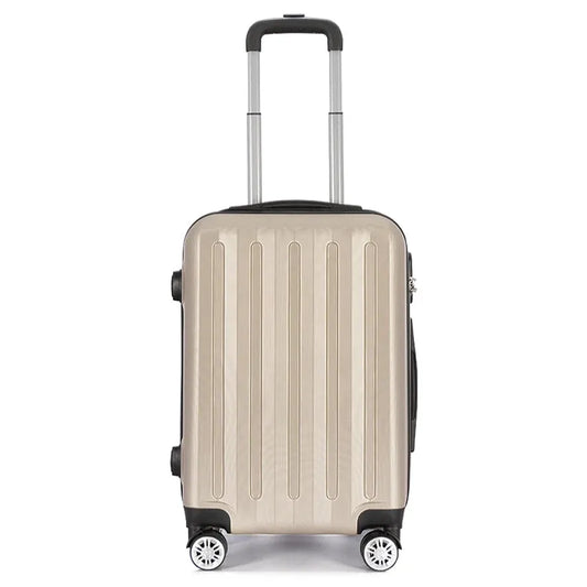 JMT-581578 Durable Hardside ABS Luggage Travel Suitcases with Spinner Wheels