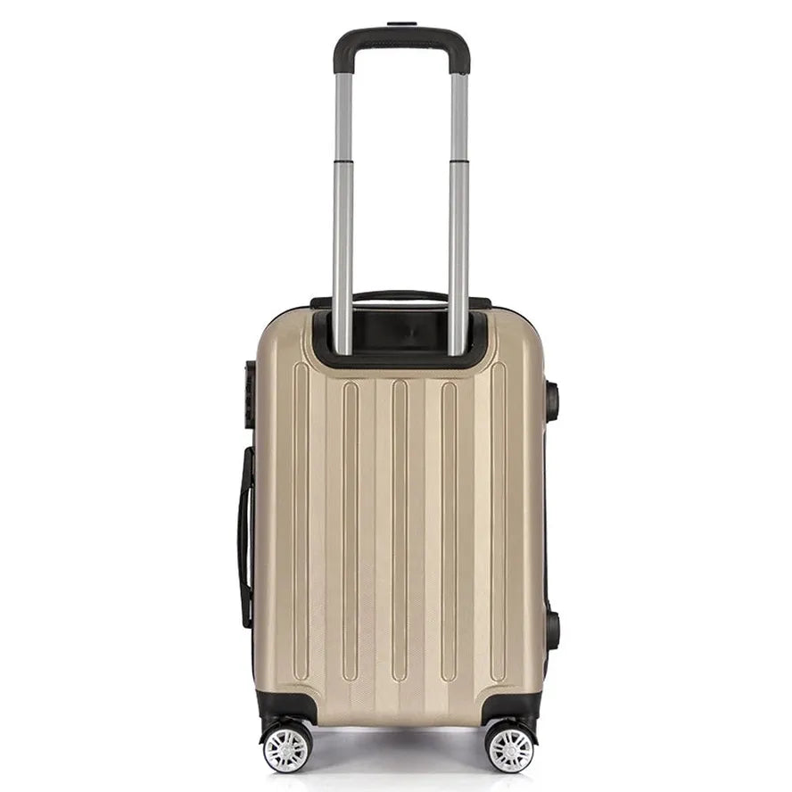 JMT-581578 Durable Hardside ABS Luggage Travel Suitcases with Spinner Wheels