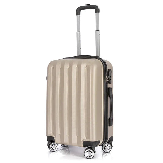JMT-581578 Durable Hardside ABS Luggage Travel Suitcases with Spinner Wheels