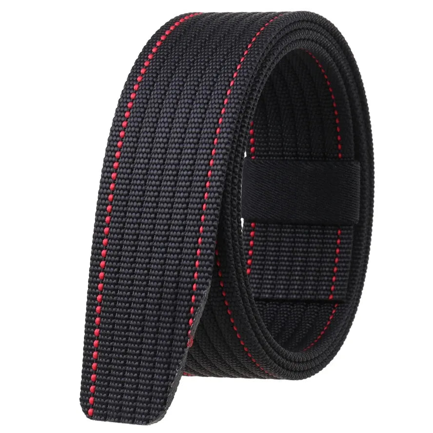 JMT-581770 Mens Braided Elastic Slide Belt - Retro Style Adjustable Accessory